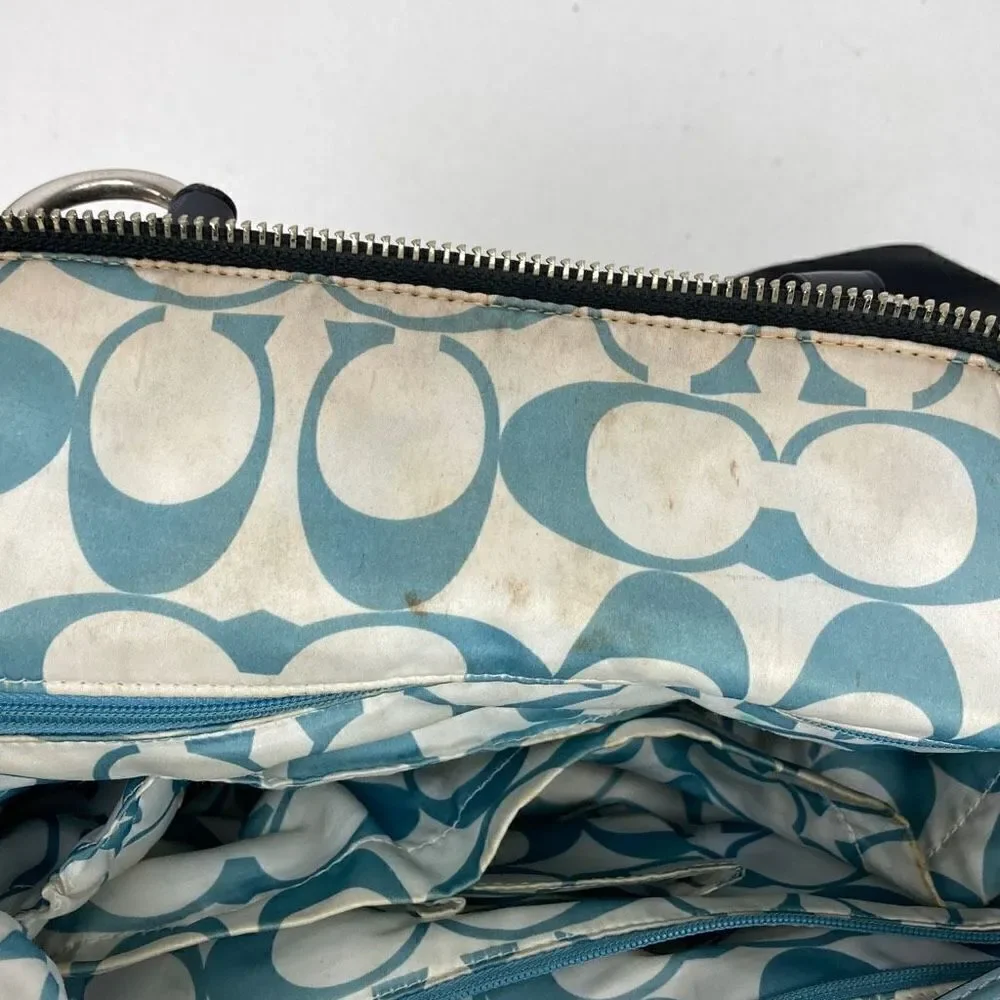 COACH Leatherware HAMPTON M0771-11748 Multipurpose Tote Baby Bag